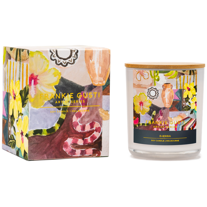 Frankie Gusti Artist Series Candle - Djerba