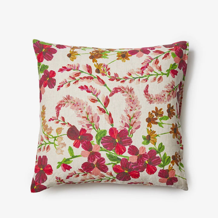 Bonnie & Neil Lupin Multi Linen European Pillowcases