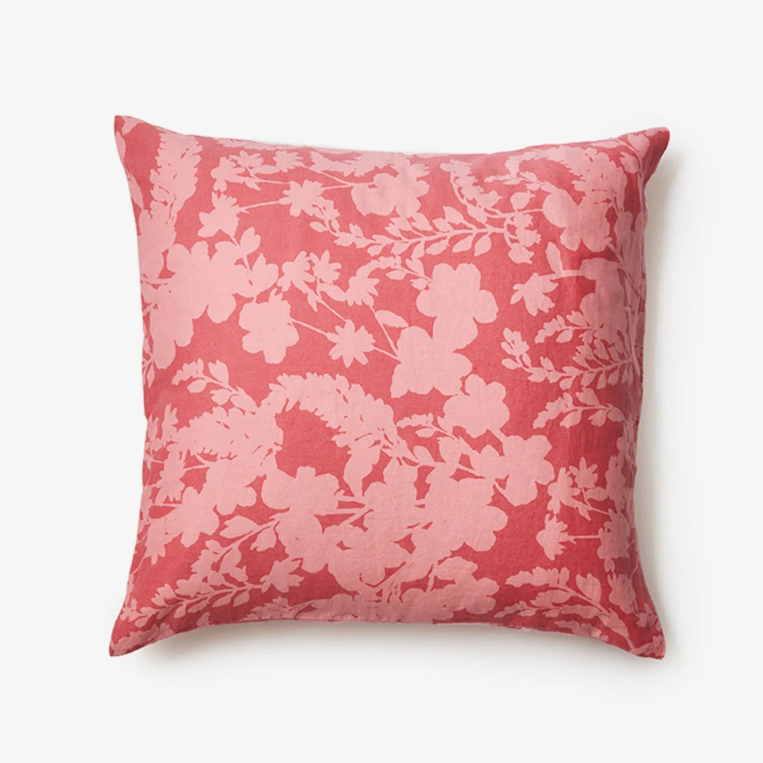 Bonnie & Neil Petal Pink Linen European Pillowcases