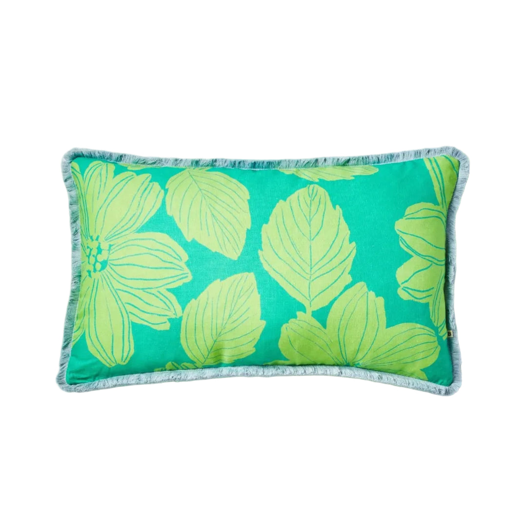 Bonnie & Neil Margot Jade Cushion 75x45cm
