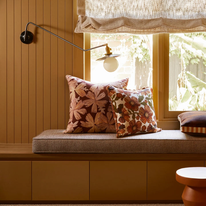 Bonnie & Neil Mave Hazelnut Cushion 60cm