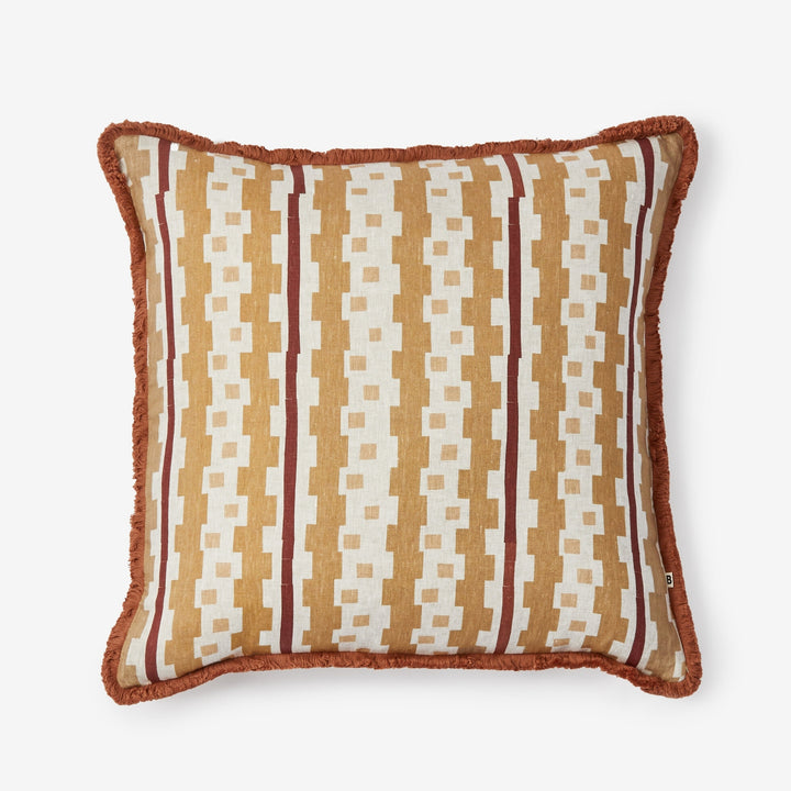 Bonnie & Neil Bauhaus Tan Cushion 60cm