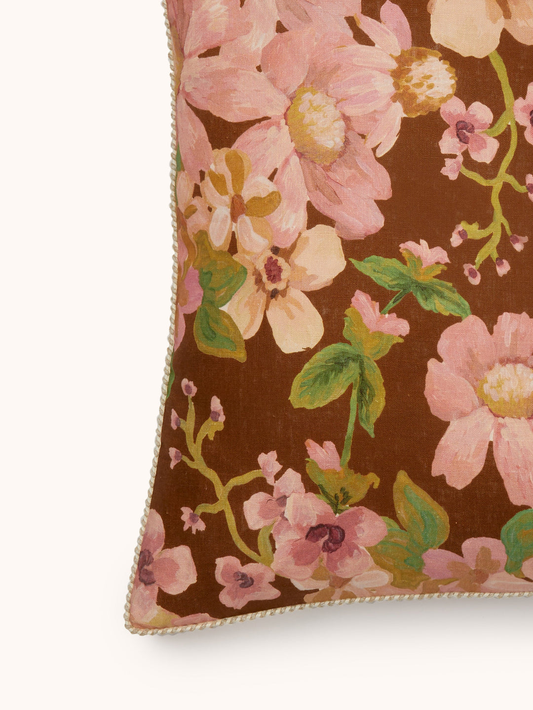 Bonnie & Neil Prairie Cocoa Cushion 60cm