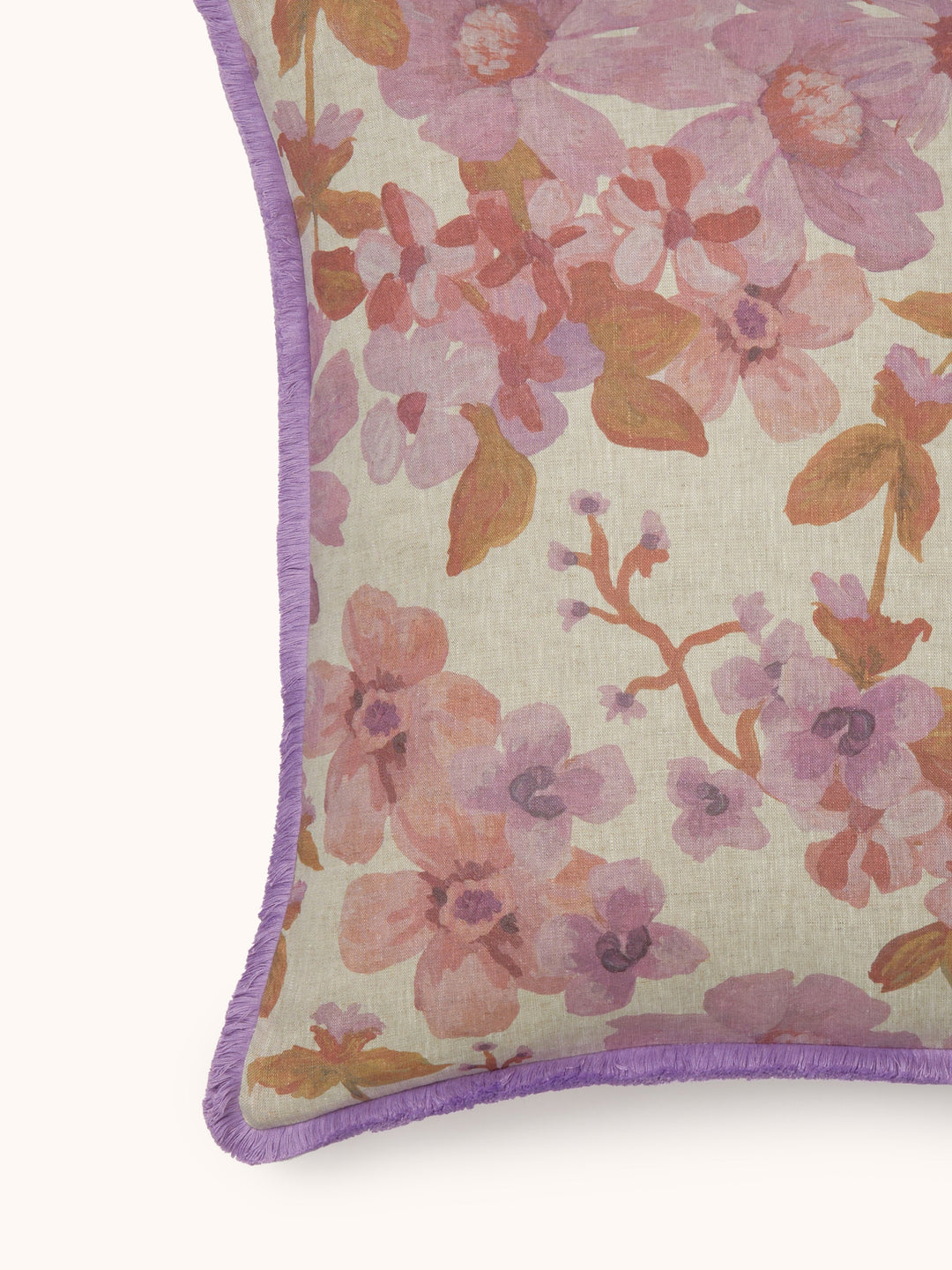Bonnie & Neil Prairie Lilac Cushion 60cm