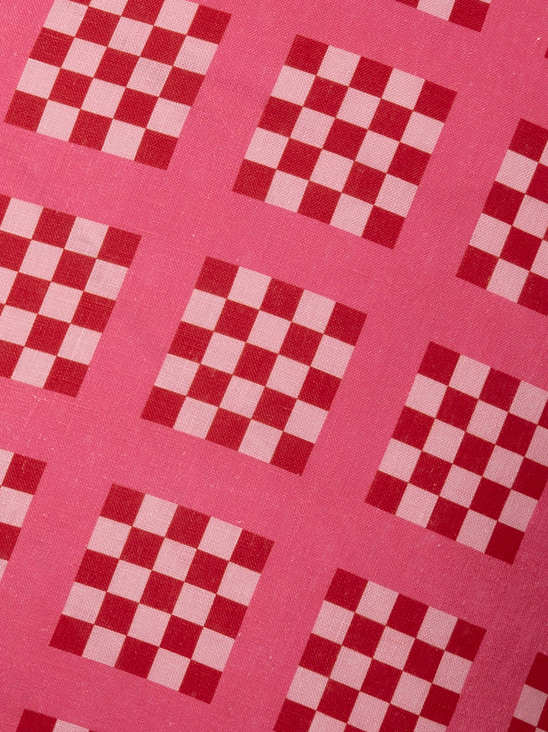 Bonnie & Neil Lattice Pink Cushion 60cm