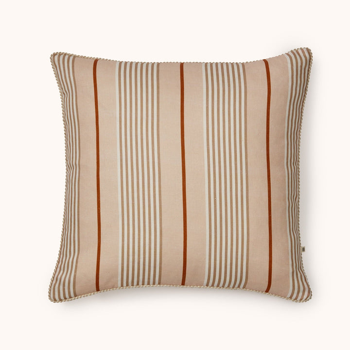 Bonnie & Neil Club Stripe Pearl Cushion 60cm