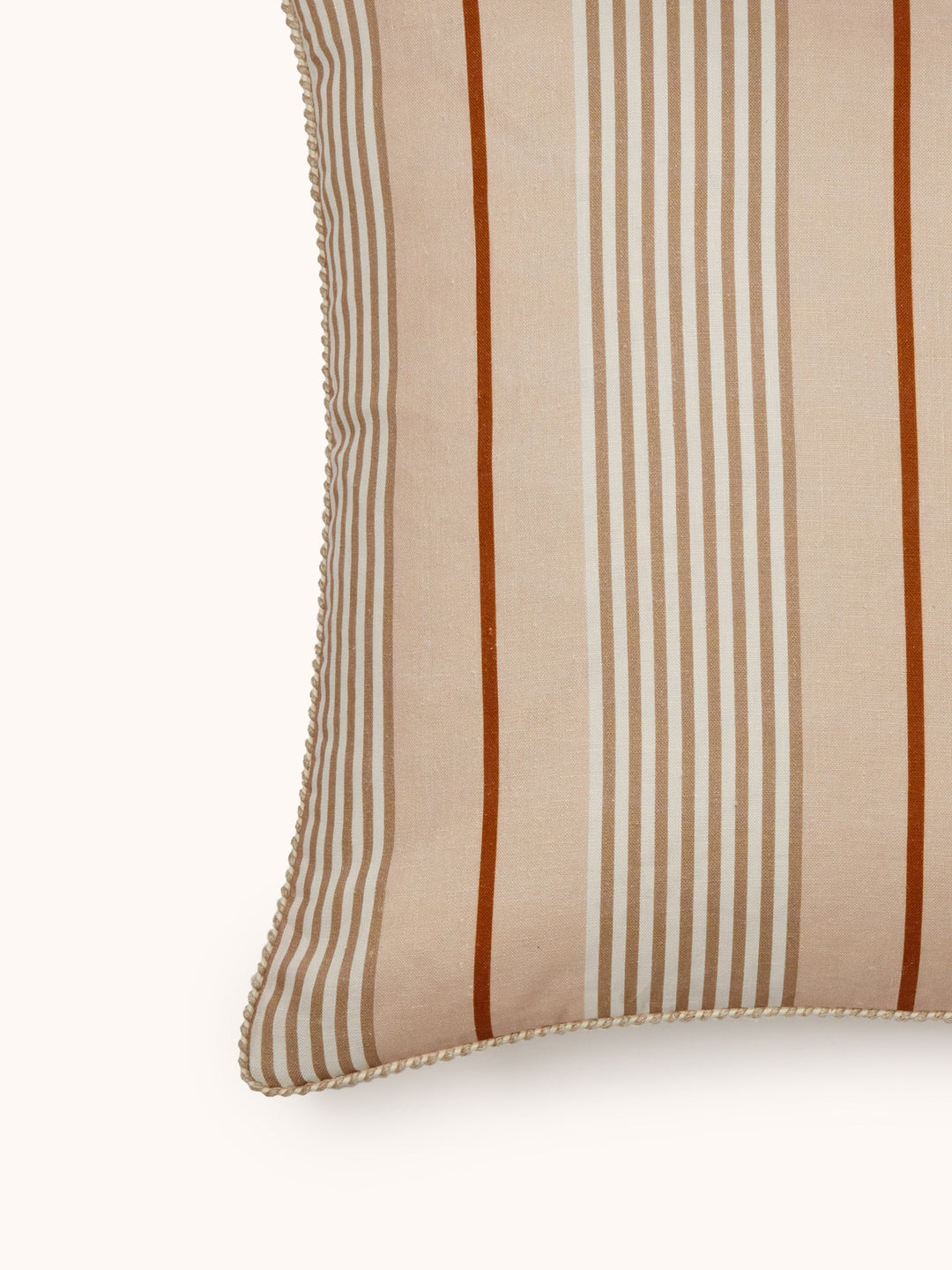 Bonnie & Neil Club Stripe Pearl Cushion 60cm