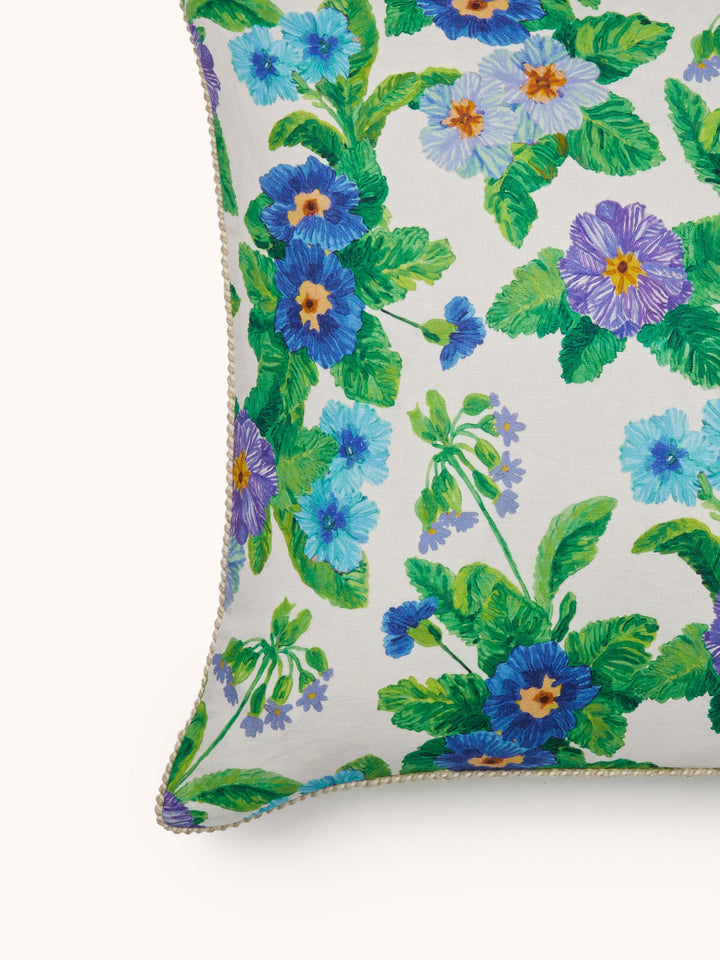 Bonnie & Neil Summer Patch Blue Cushion 60cm