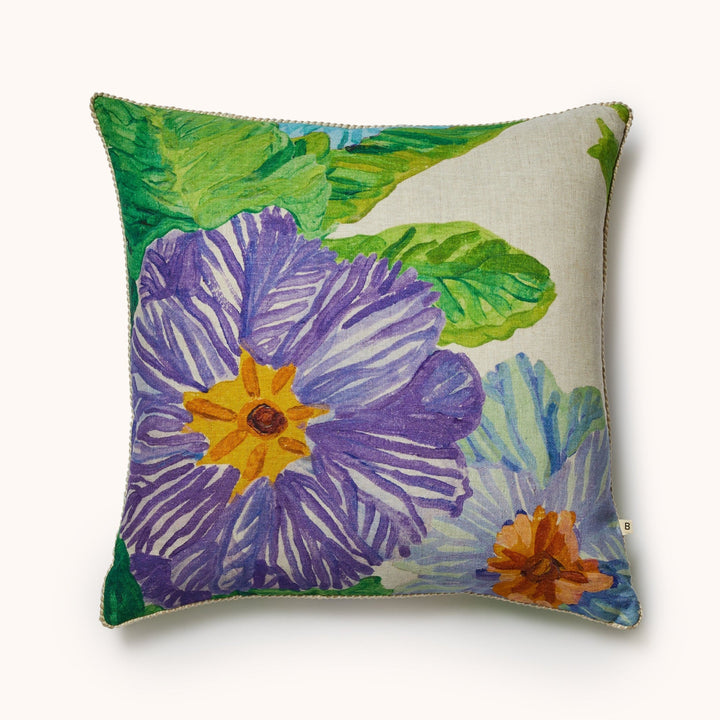 Bonnie & Neil Jardin Blue Cushion 60cm