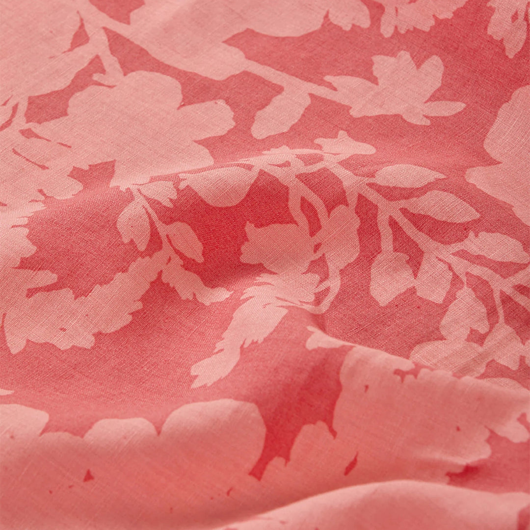 Bonnie & Neil Petal Pink Linen Fitted Sheet