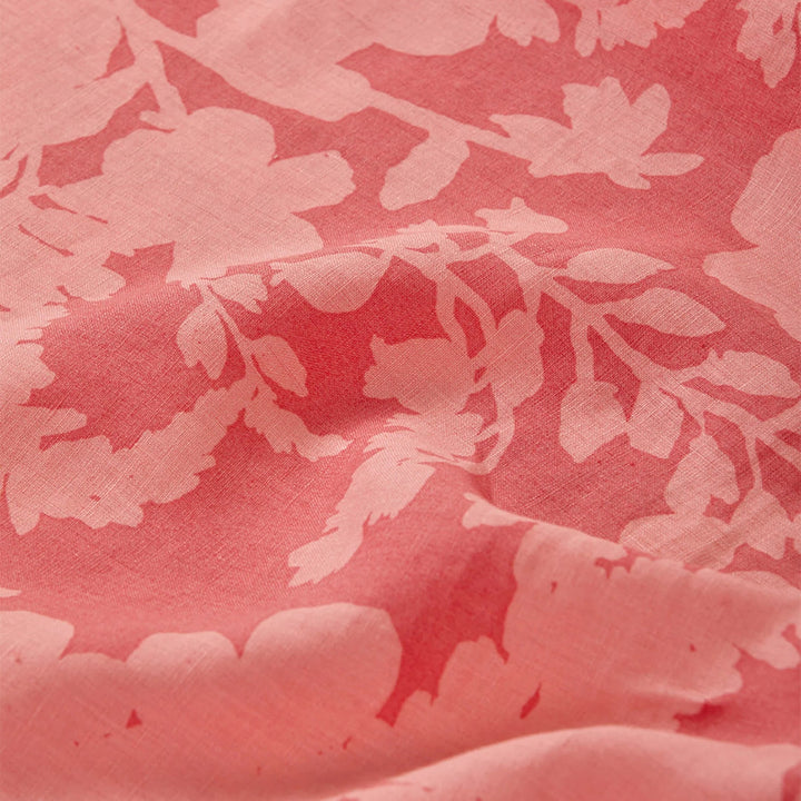 Bonnie & Neil Petal Pink Linen Fitted Sheet