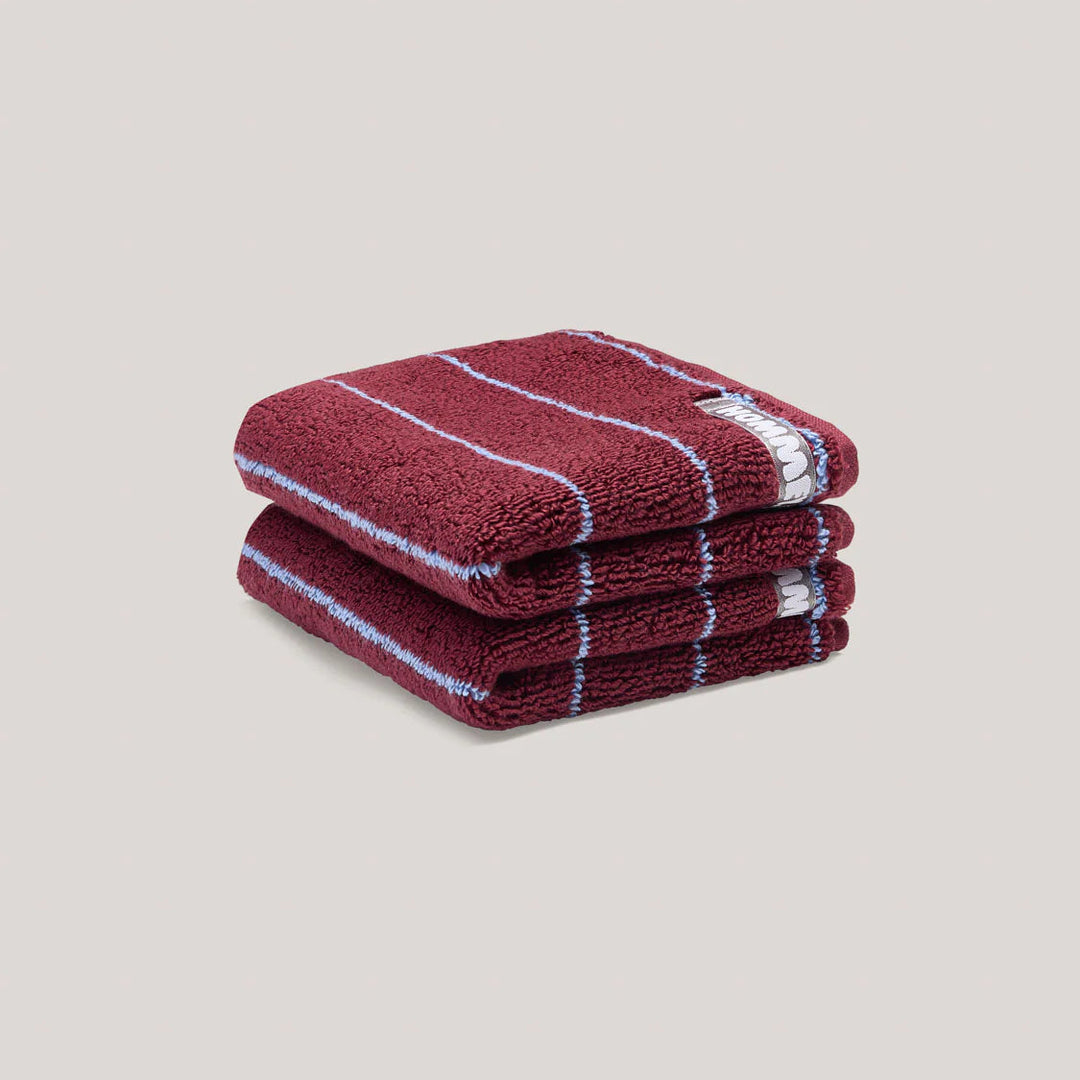 Hommey 2 Pack Face Washer - Plum
