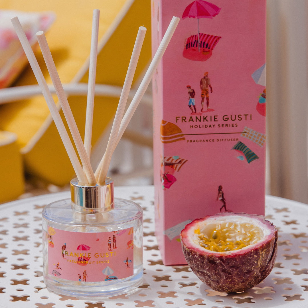 Frankie Gusti Holiday Series Diffuser - Passionfruit Spritz