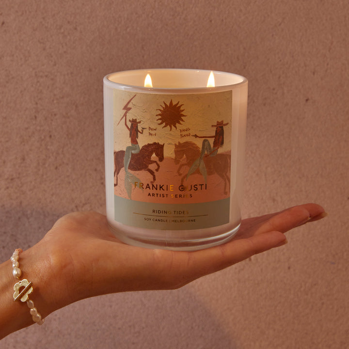 Frankie Gusti Artist Series Candle - Riding Tides