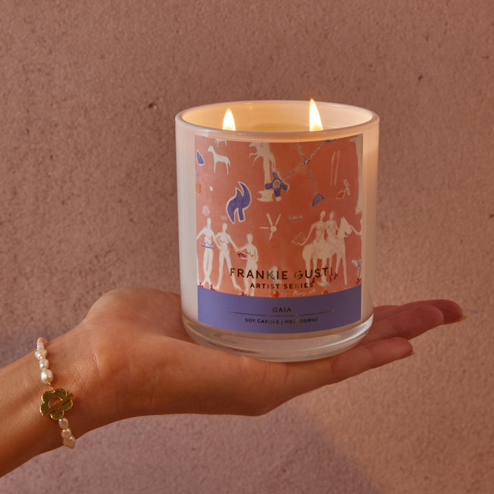 Frankie Gusti Artist Series Candle - Gaia