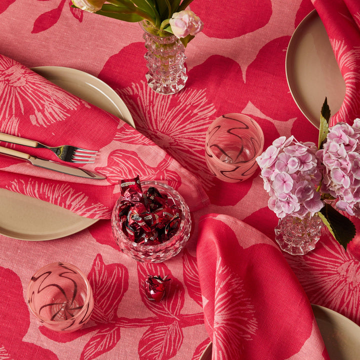 Bonnie & Neil Jardin Pink Plate