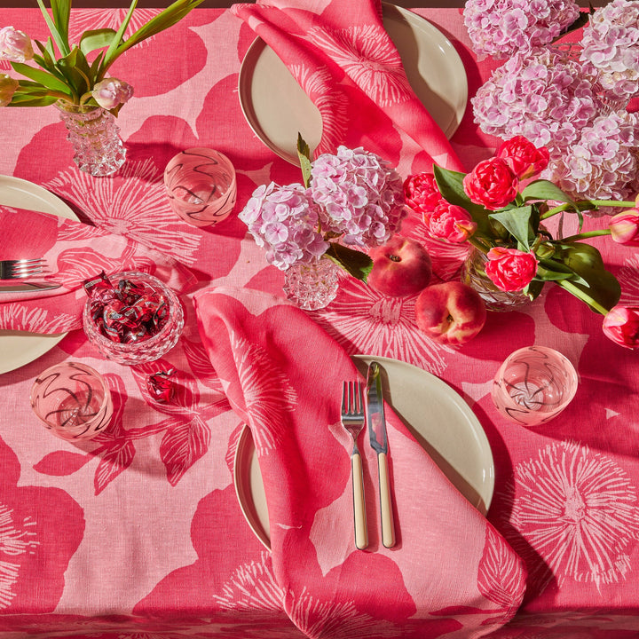 Bonnie & Neil Jardin Pink Plate