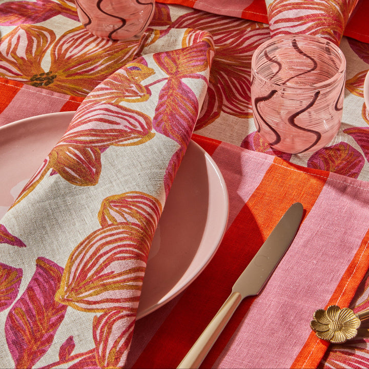 Bonnie & Neil Jardin Pink Plate