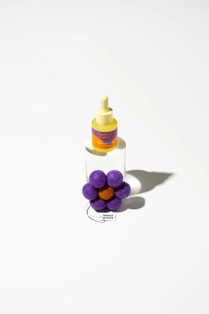 Grace and James Tigerlily & Jasmine Felt Air Freshener