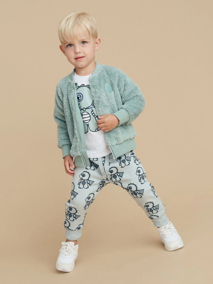 Huxbaby Dino Hero Fur Jacket