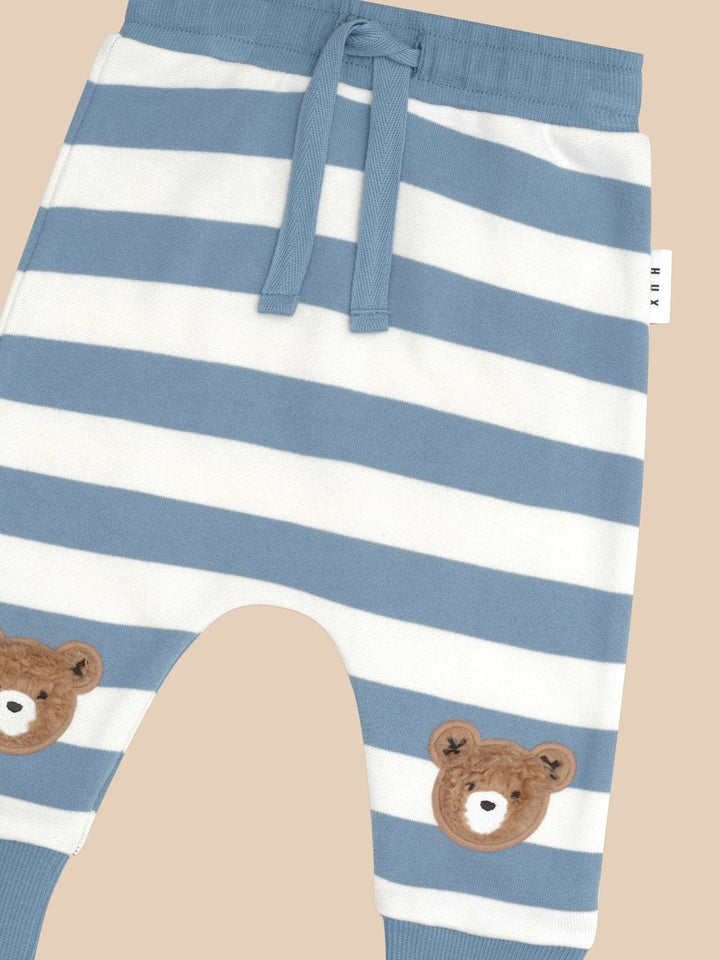 Huxbaby Furry Hux Stripe Drop Crotch Pant