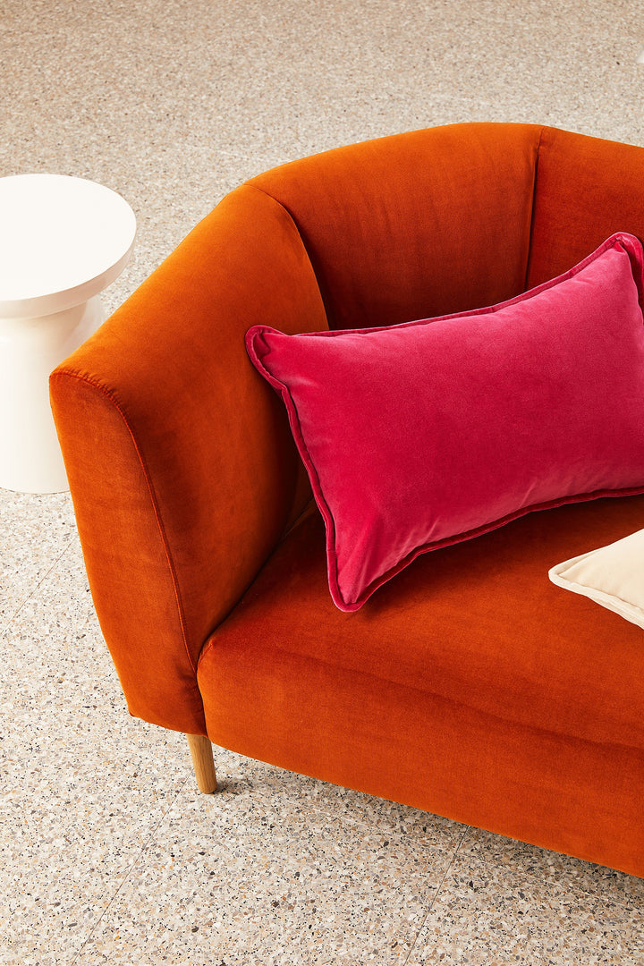 Hommey Velvet Lumbar Cushion - Sass