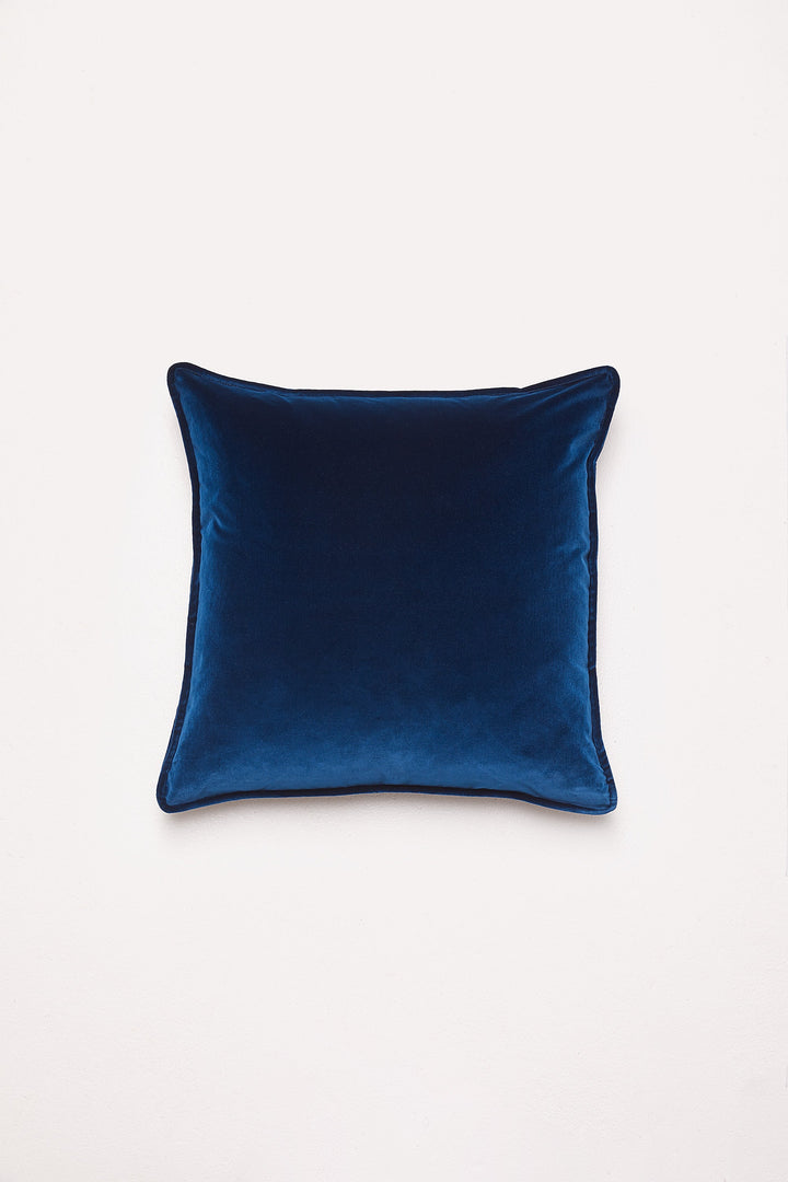 Hommey Velvet Cushion - Midnight Blue