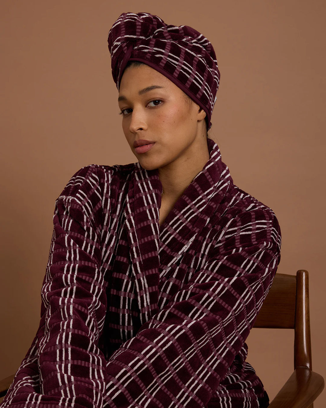 Hommey Hair Wrap - Blackberry