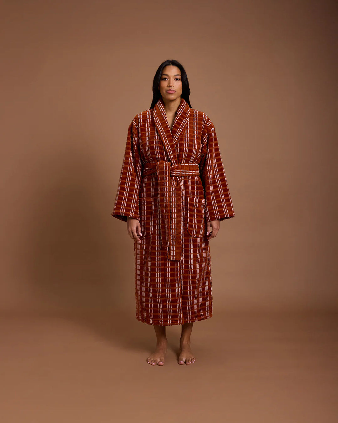 Hommey Robe - Terracotta
