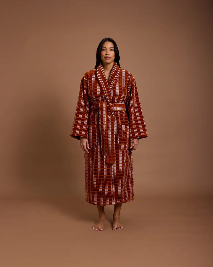 Hommey Robe - Terracotta