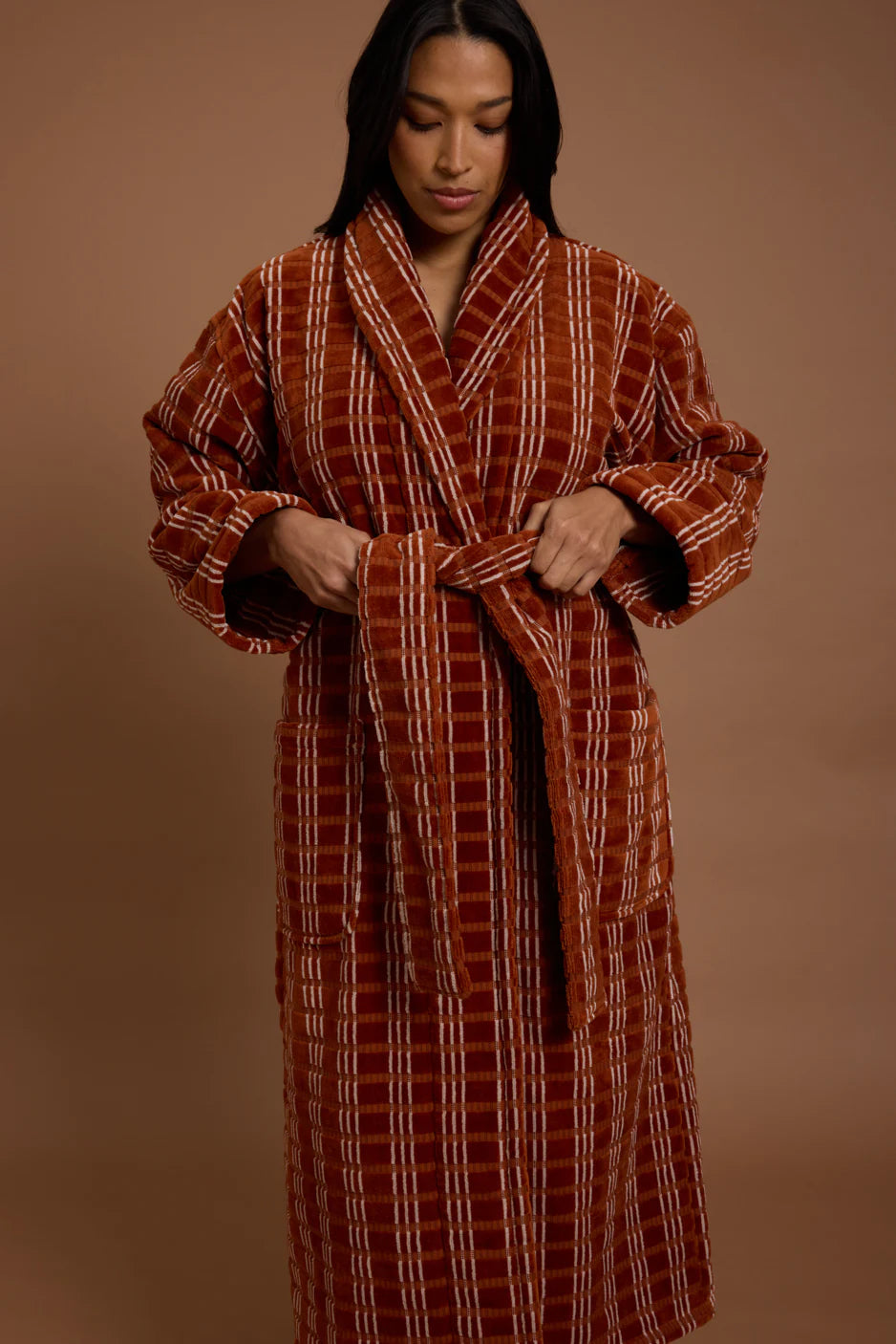 Hommey Robe - Terracotta
