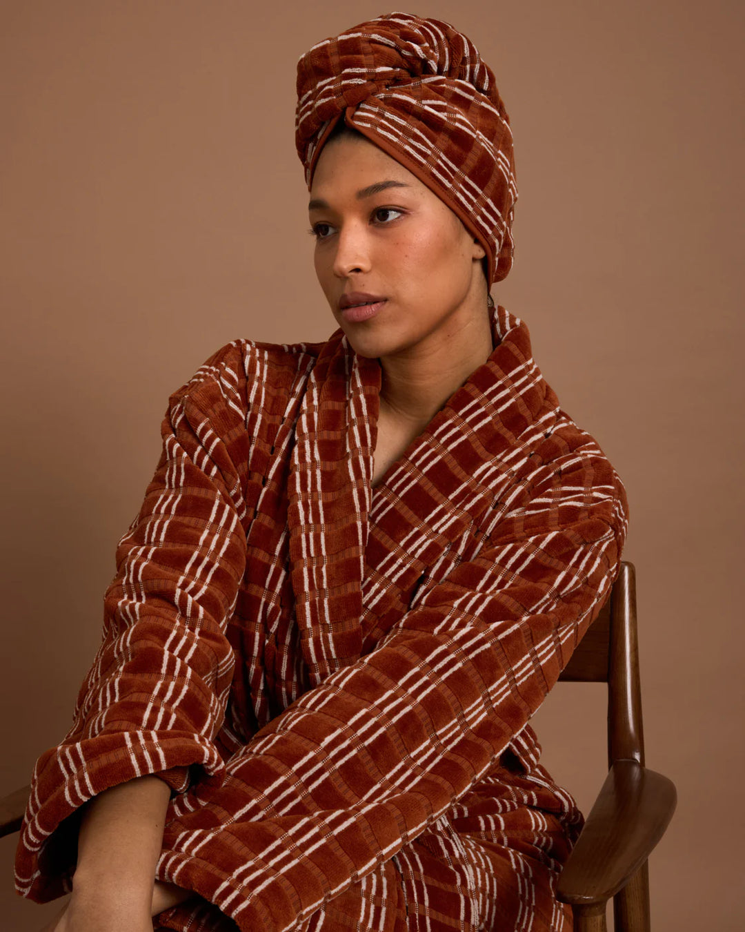 Hommey Hair Wrap - Terracotta