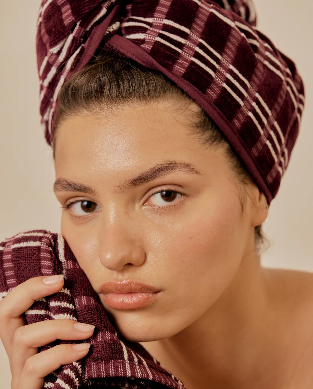 Hommey Hair Wrap - Blackberry