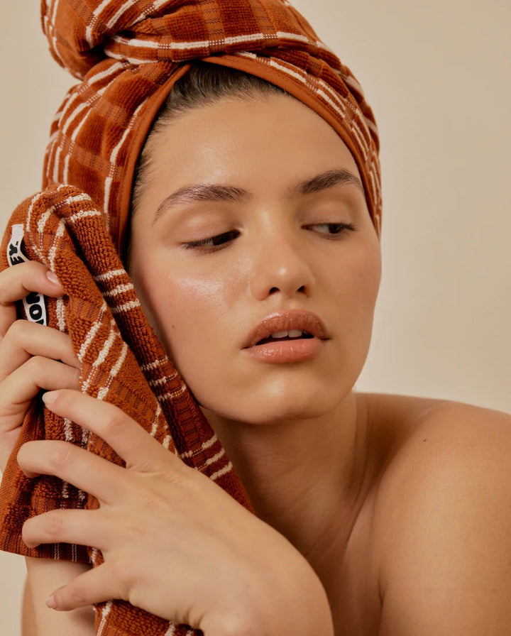 Hommey Hair Wrap - Terracotta