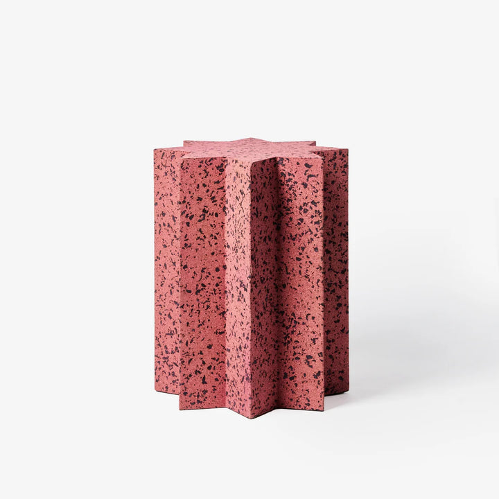 Bonnie & Neil Cork Star Side Table - Pink