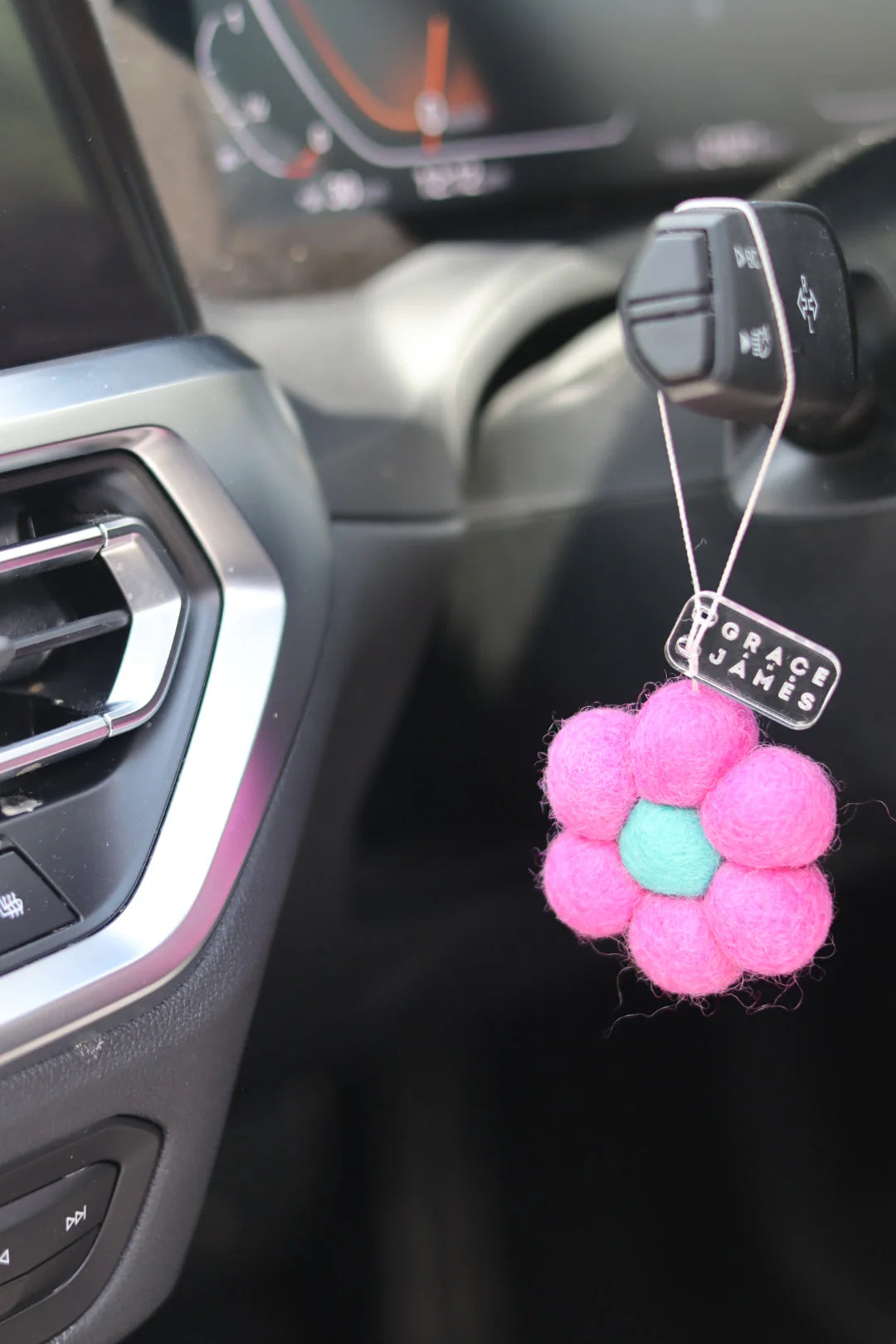 Grace and James Persimmon & Vanilla Felt Air Freshener