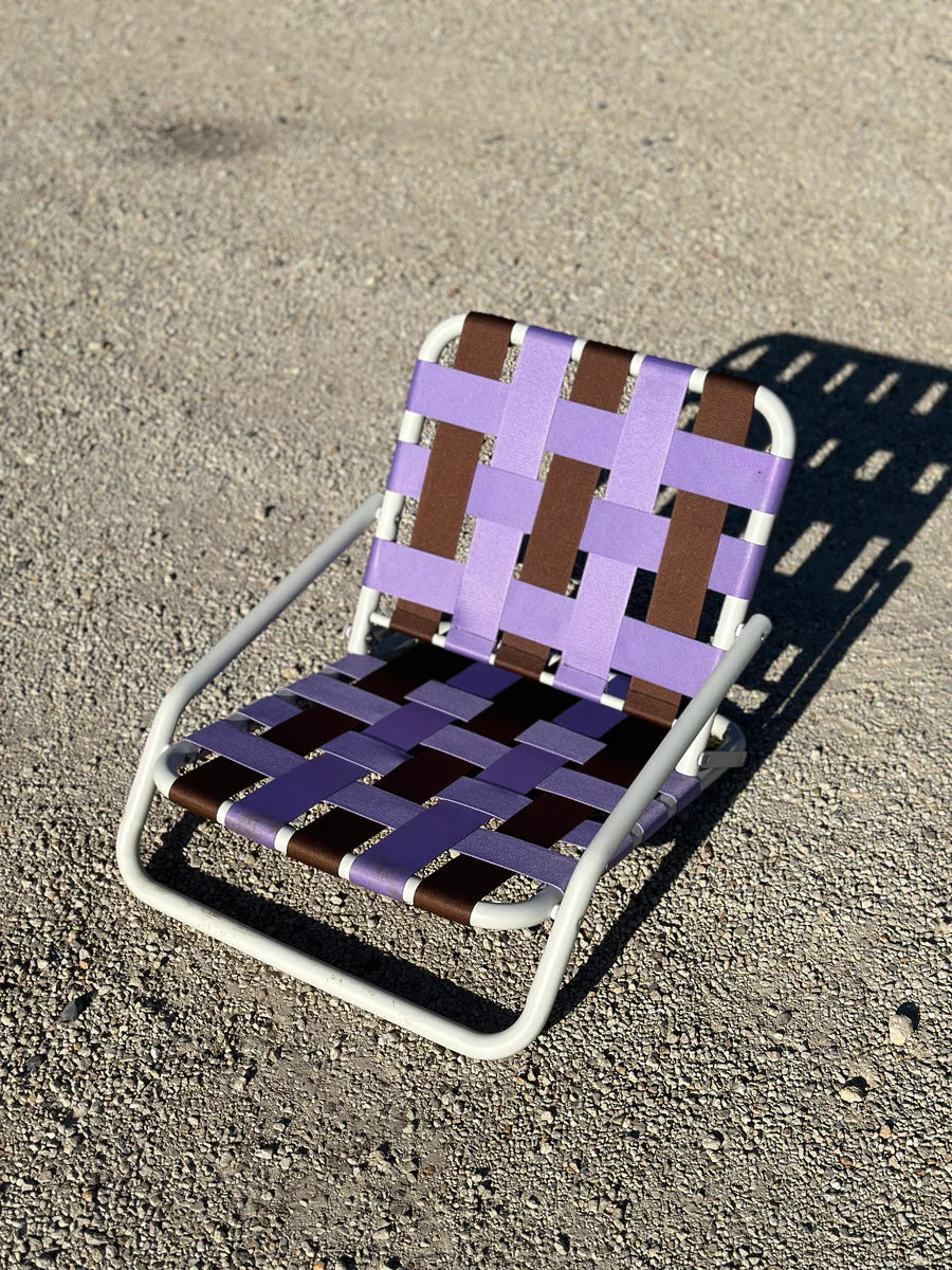 Salty Shadows Beach Chair - Purple
