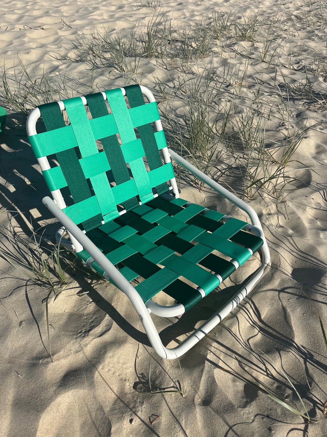 Salty Shadows Beach Chair - Green
