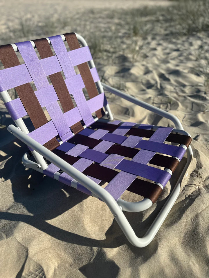Salty Shadows Beach Chair - Purple