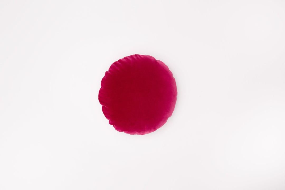 Hommey Junior Velvet Round Cushion - Sass