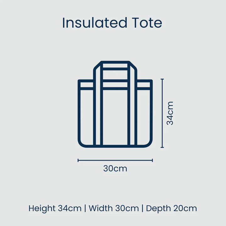 Project Ten Medium Insulated Tote - Paisley