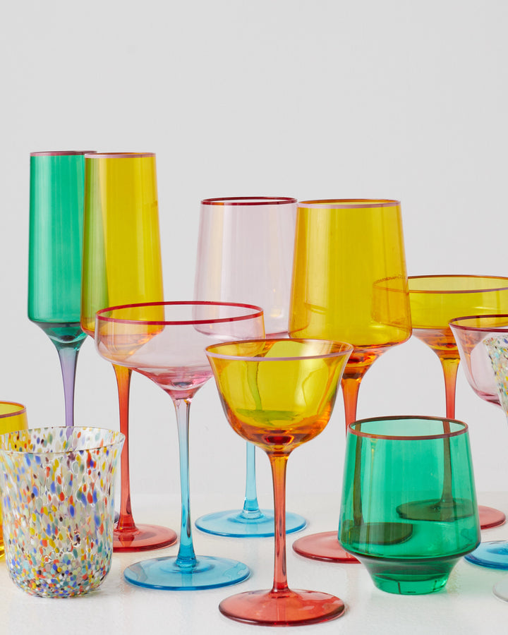 Kip & Co Tropical Punch Margarita Glass 2P Set