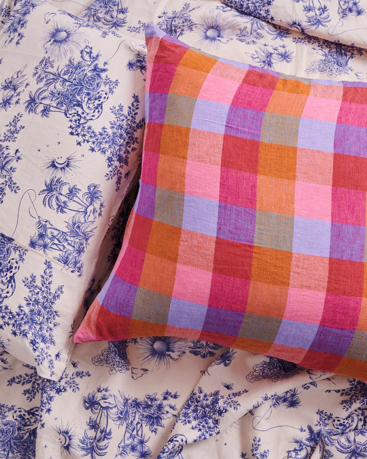 Kip & Co Tutti Frutti Linen European Pillowcases