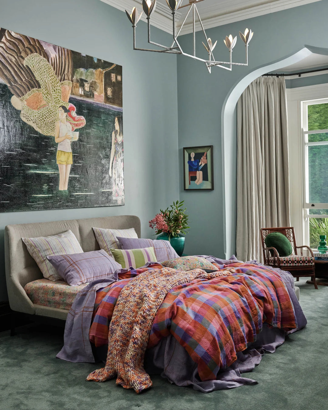 Kip & Co Tutti Frutti Linen Quilt Cover