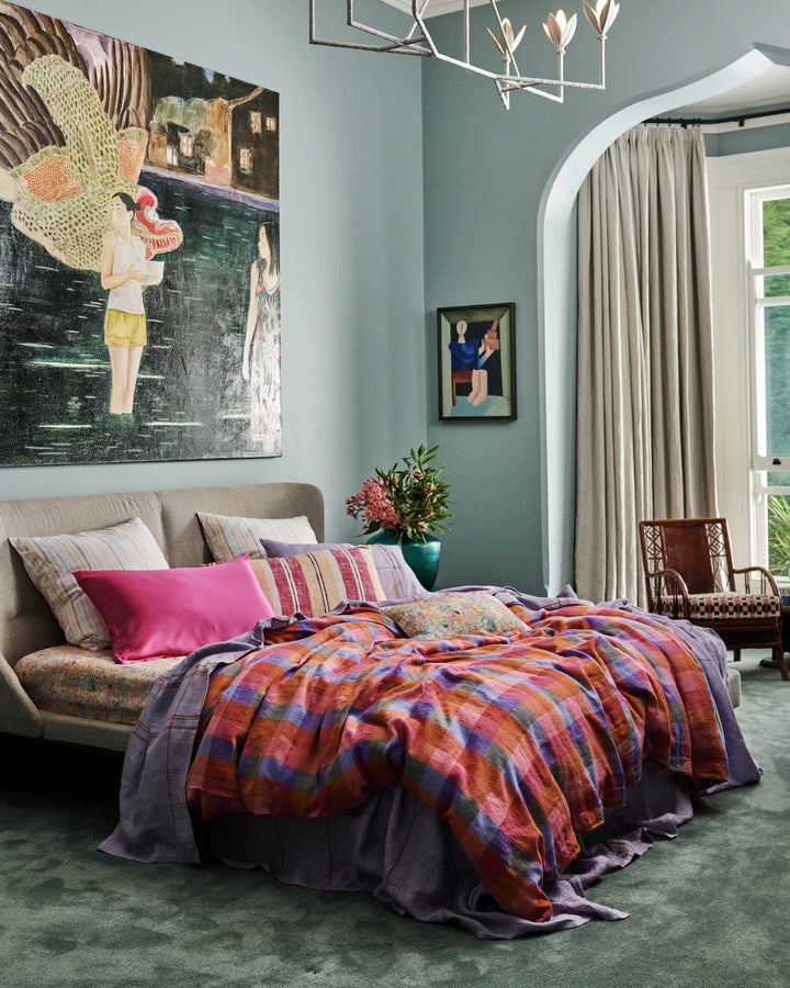 Kip & Co Tutti Frutti Linen Quilt Cover
