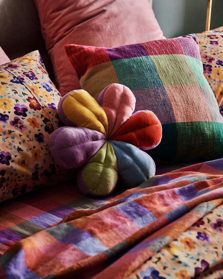 Kip & Co Tutti Frutti Linen Fitted Sheet