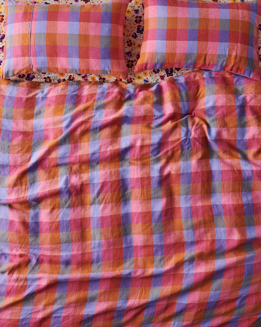 Kip & Co Tutti Frutti Linen Quilt Cover