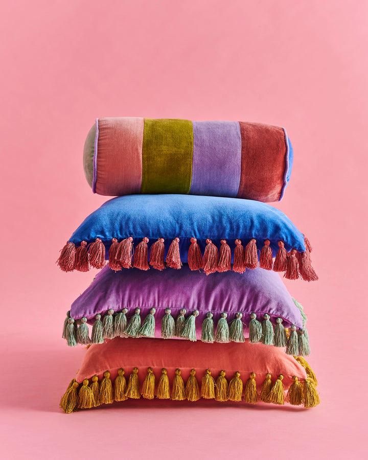 Kip & Co Dreamer Velvet Bolster Cushion