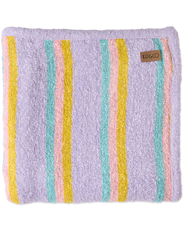 Kip & Co Mirage Stripe Boucle Blanket