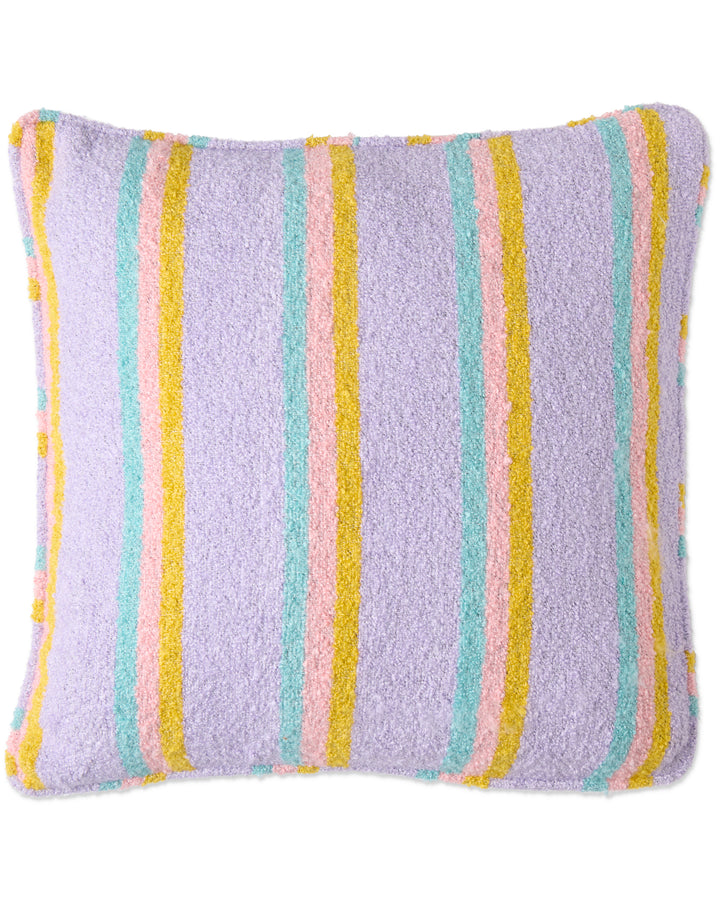 Kip & Co Mirage Stripe Square Boucle Cushion
